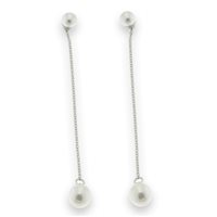 Orecchini Domar Gioielli Donna Orecchini perle argento 925 in Argento EPB094093